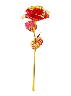 量心良品发光玫瑰花仿真花送闺密