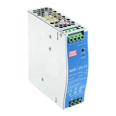 台湾明纬NDR-75/120导轨开关电源