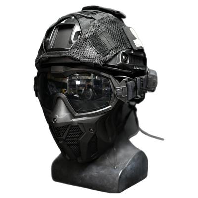 无贼FAST战术头盔风扇防雾全脸面具套装军迷cs野战下场装备三级头