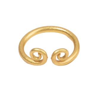 三福国潮福气传承指环单个 时尚潮流经典首饰配饰戒指838440