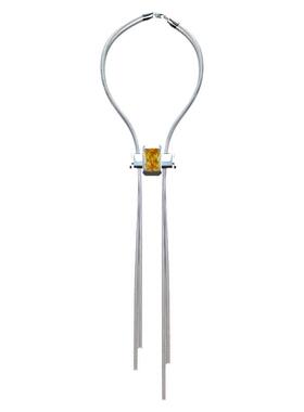 宝石蛇骨链领带项链配饰