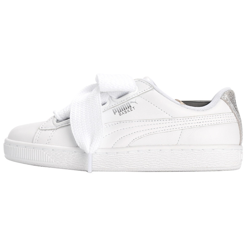Puma/彪马正品 女鞋 新款蕾哈娜松糕鞋蝴蝶结丝带休闲板鞋369223