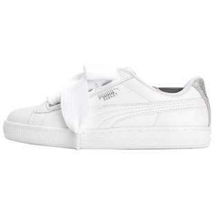 Puma/彪马 女鞋19新款蕾哈娜松糕鞋蝴蝶结丝带休闲板鞋369223