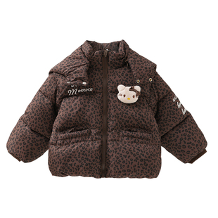 MOMOCO/玛米玛童装女童外套2026冬季新款中小童洋气可爱保暖棉服