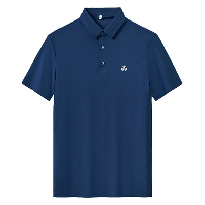 团体装男女同款短袖po1o衫夏季