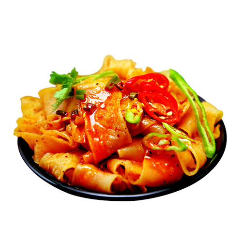 光友红油面皮非油炸宽泡面方便面批发速食干拌面凉皮擀面皮10袋装