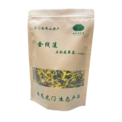 龙门南昆山特产金线莲石斛花草茶