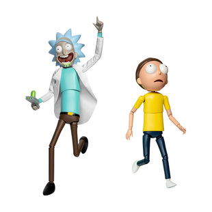 【自营】野兽王国瑞克和莫蒂Rick and Morty可动手办潮玩周边摆件