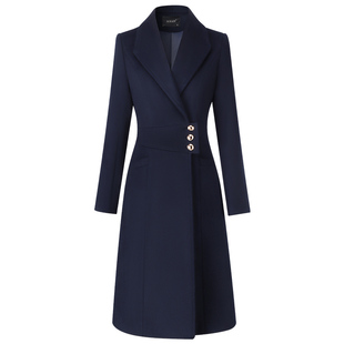 玮宝来大衣工作服银行酒店物业售楼部金店店秋冬工作服女呢子外套