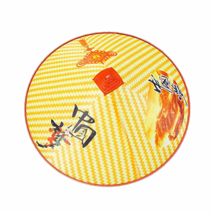 夏季防雨防晒大檐塑料斗笠帽