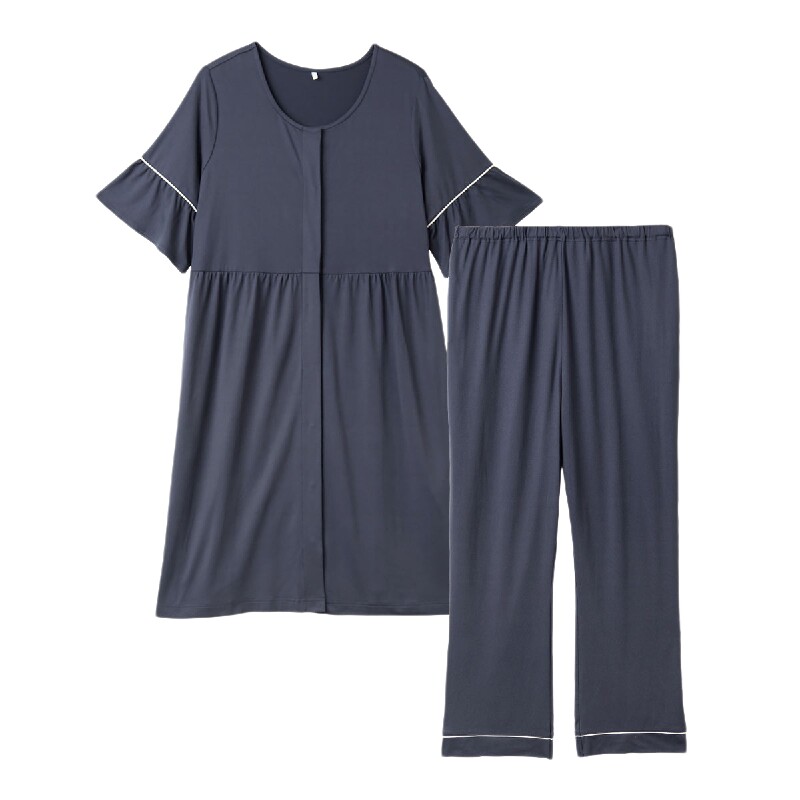 犬印孕期产后哺乳睡衣居家服套装
