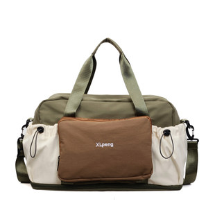 旅行包女大容量手提轻便防水行李袋短途外出旅游登机待产包收纳袋