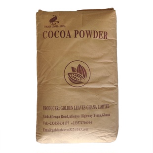 进口碱化可可粉食品级食用香尔天然可可粉烘焙糕点面制品25kg装