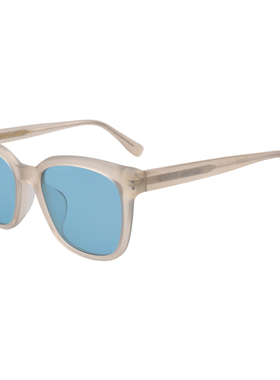 MOSCOTLEMTOSH复古磨砂蓝色墨镜