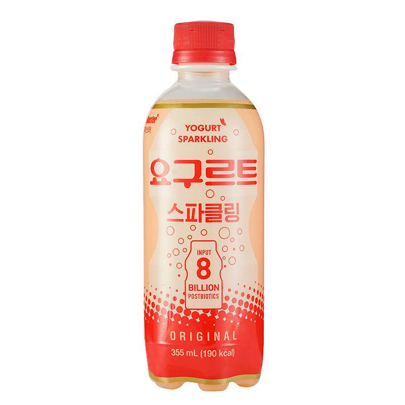 韩国进口冰灵博特0脂乳酸菌气泡水蜜桃阳光玫瑰葡萄冰镇碳酸饮料