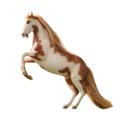 jxk112温血马20配仿真兵人手办