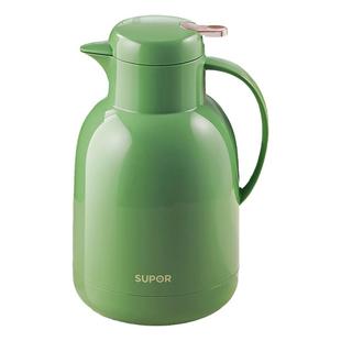 苏泊尔保温壶家用大容量玻璃内胆热水壶长效保温红胆暖瓶保温水壶