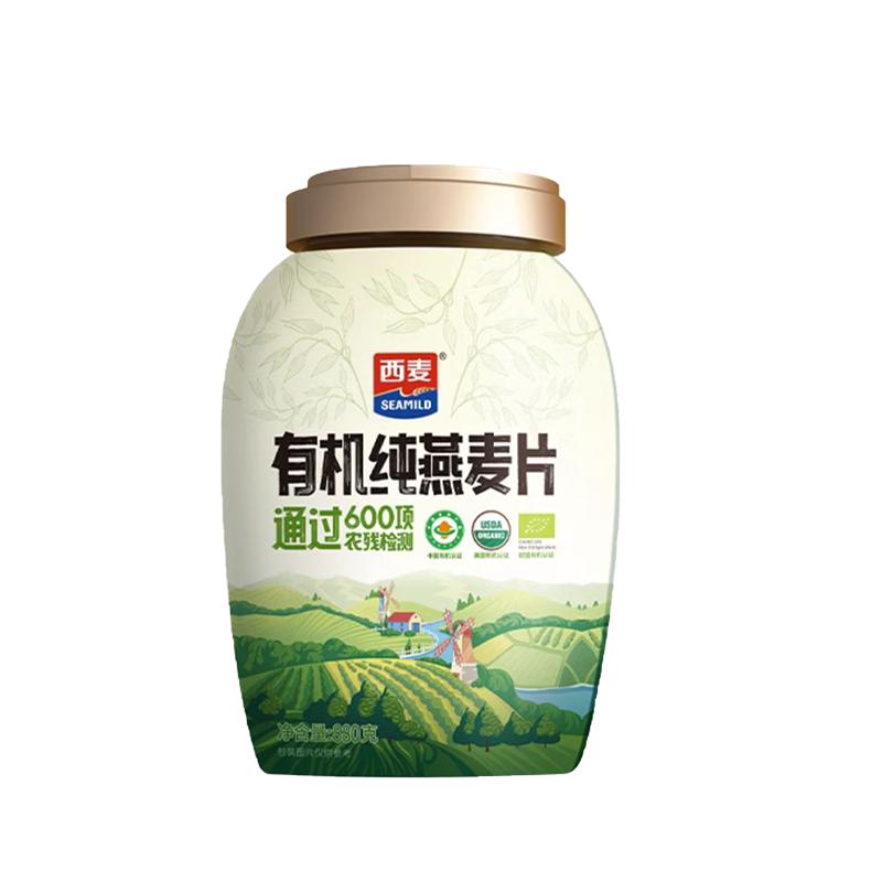 西麦有机纯麦片高蛋白质