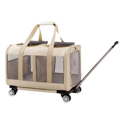 DODOPET宠物拉杆箱猫咪外出箱包