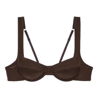 咖色有钢圈法式小众舒适新款内衣