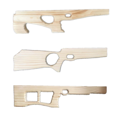 幼儿园木枪木枪道具木头枪托