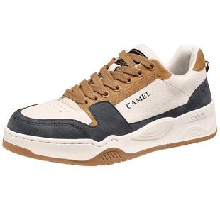 骆驼男鞋2025冬季复古板鞋保暖男款潮流百搭运动男士休闲鞋子