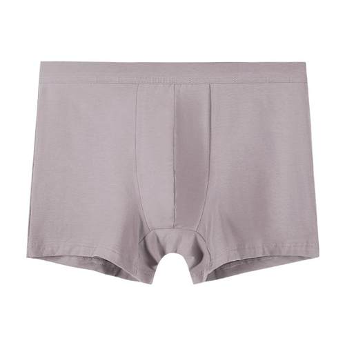 【99元3条】男大码宽松莫代尔内裤透气男生短裤平角底裤衩HKM2509