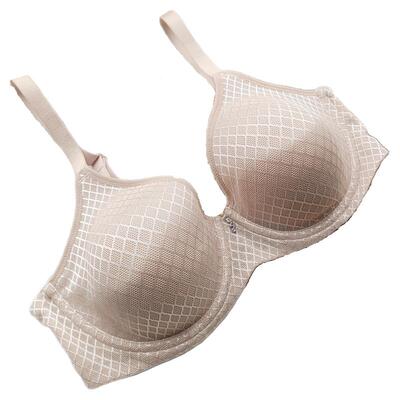 文胸欧美有钢圈大胸显小上托欧美