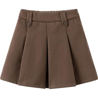 巴拉巴拉半身裙女童秋冬百褶裙