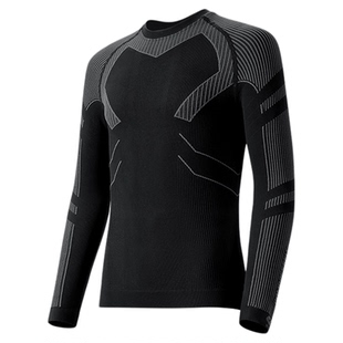 男童运动速干衣儿童冬季滑雪服男大童打底保暖内衣跑步排汗功能衣