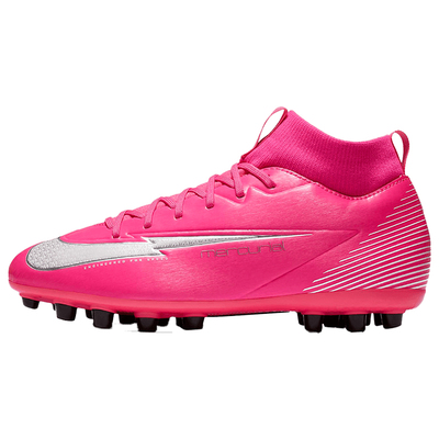 耐克秋季儿童防滑中帮足球鞋