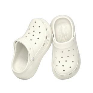 amazelulu洞洞鞋女外穿厚底2025新款eva防滑防臭沙滩增高凉拖鞋夏