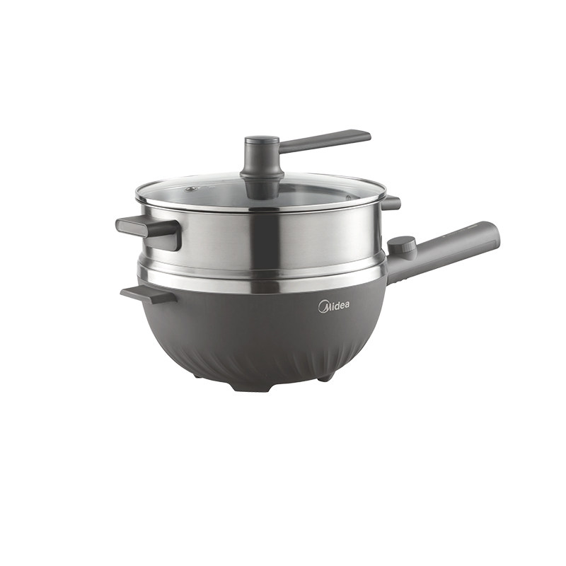 美的不花芯电炒锅多功能炒菜锅炒锅一体式