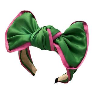 多巴胺发箍女2026新款高级感大蝴蝶结宽边头箍显脸小发卡发捆头饰