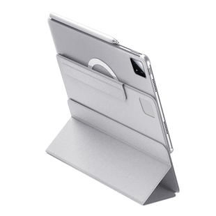 适用oppopad4Pro保护套三折磁吸可拆分13.2英寸oppo平板pad4Pro保护壳无笔槽por电脑亚克力全包防摔防弯外壳