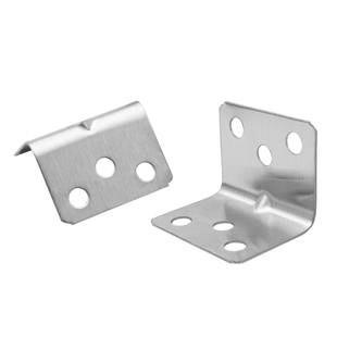 不锈钢木板连接件角铁片角码90度直角固定器隔板层板托三角支架托