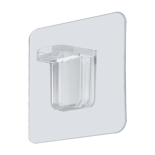 免打孔衣柜子分层隔板免钉粘贴层托贴强力无痕承重托亚克力置物架