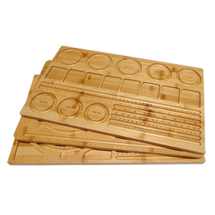 首饰品DIY手串项链设计盘手链穿珠设计台尺寸刻度盘108串珠测量盘