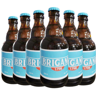比利时进口匪徒精酿啤酒330ml*6/12/24瓶原瓶酒精度9度够劲