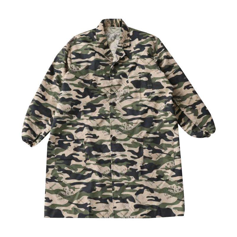 蓝大褂工作服1米2长耐磨