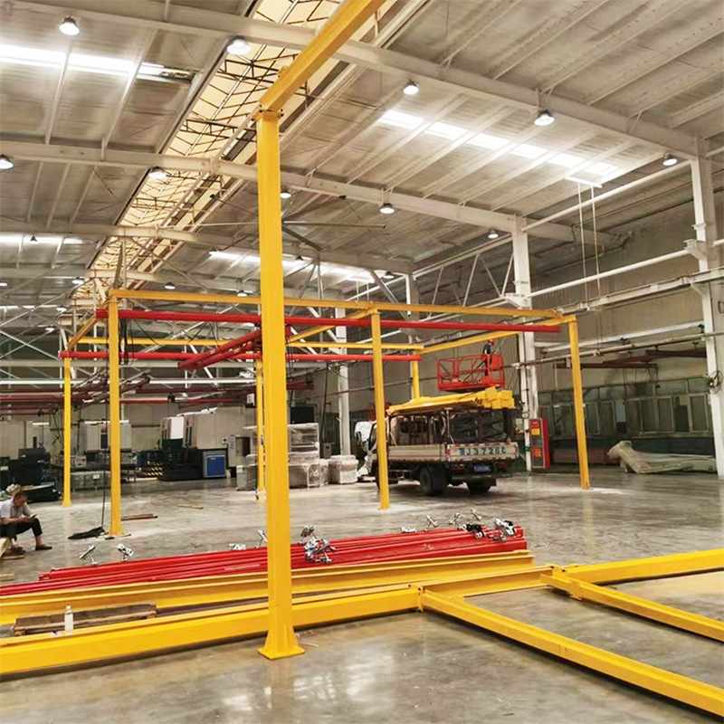 kbk起重机柔性吊0.5/1/2吨车间轻型悬挂轨道电动组合式起重机