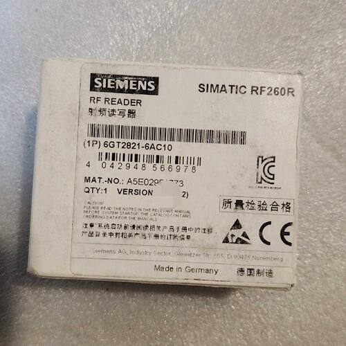 议价6GT2821-6AC10 SIMATIC RF260R射频读写器 工业自动化用