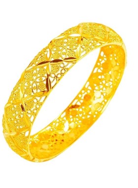 金店同款古法镂空手镯