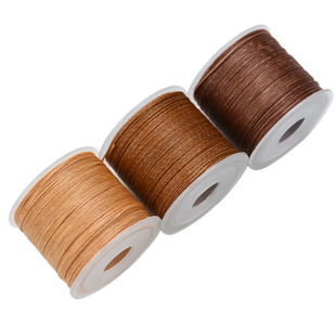 不散股蜡线0.6mm20米 圆蜡线小轴线手缝线手工DIY皮具皮革线配菱