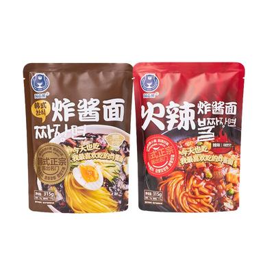 炸酱面正宗韩式风味淘麦熊