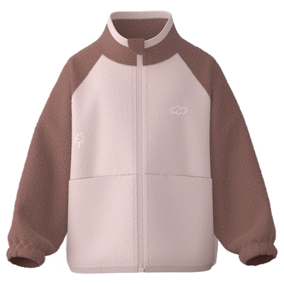 papa秋冬儿童外套加绒保暖抗静电