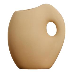 诚艺侘寂风高级感小众艺术中古风酒柜书柜装饰品开放格置物架摆件