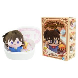 灵动创想YUMMY BOX名侦探柯南便当盒咖啡厅毛绒盲盒公仔挂件玩偶