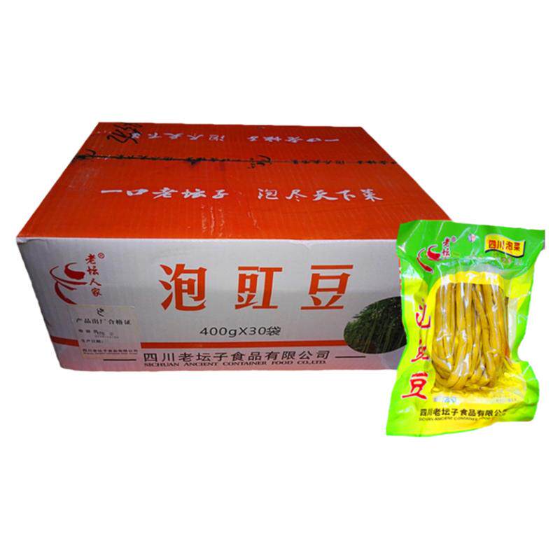 老坛人家酸豆角整箱四川泡菜
