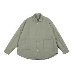 NOEARS两面穿日系cityboy加厚加棉衬衫式棉服外套秋冬翻领夹克ins